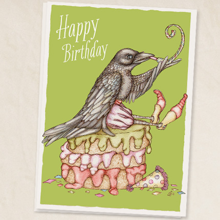 Birthday Crow
