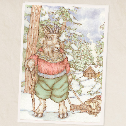 Winter Goat