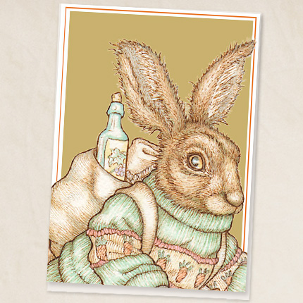 Winter Hare Moderne