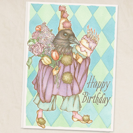 Pulcinella birthday crow